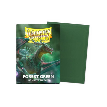 Dragon Shield Forest Green - 100 Matte Sleeves