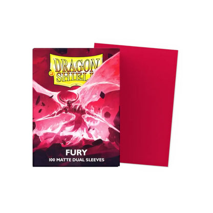Dragon Shield Fury - 100 Matte Dual Sleeves