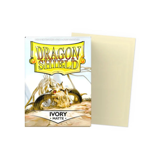 Dragon Shield Ivory - 100 Matte Sleeves