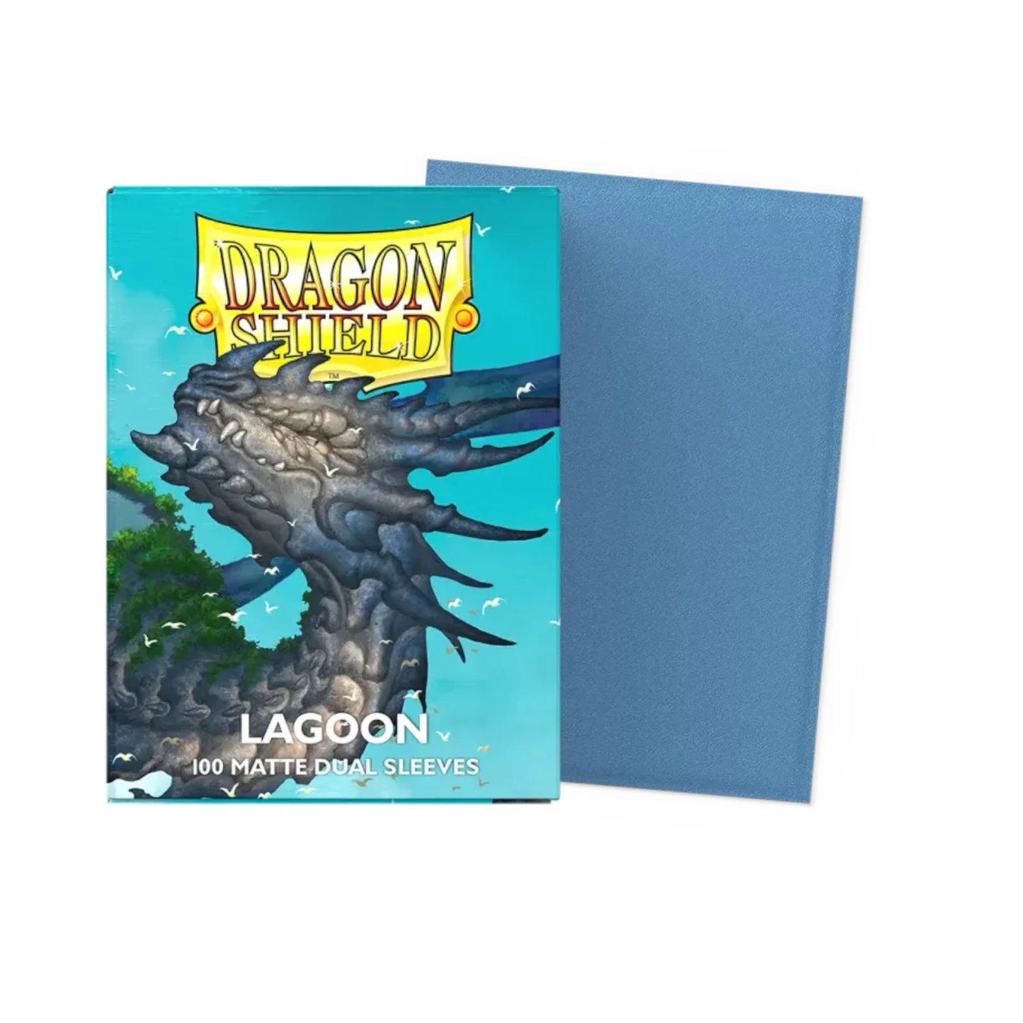 Dragon Shield Lagoon - 100 Matte Dual Sleeves