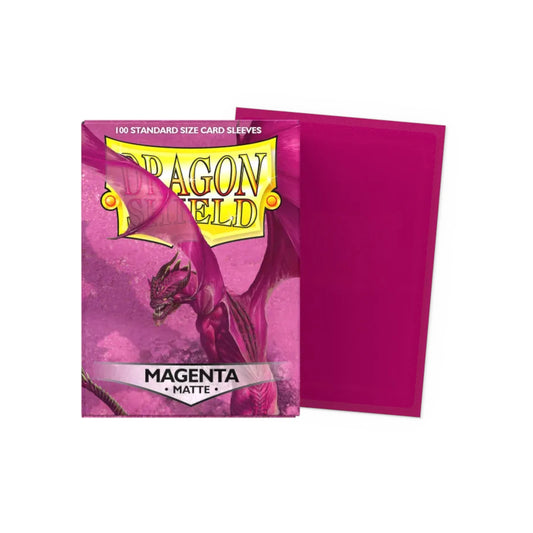 Dragon Shield Magenta - 100 Matte Sleeves