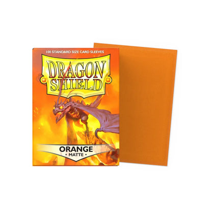 Dragon Shield Orange - 100 Matte Sleeves