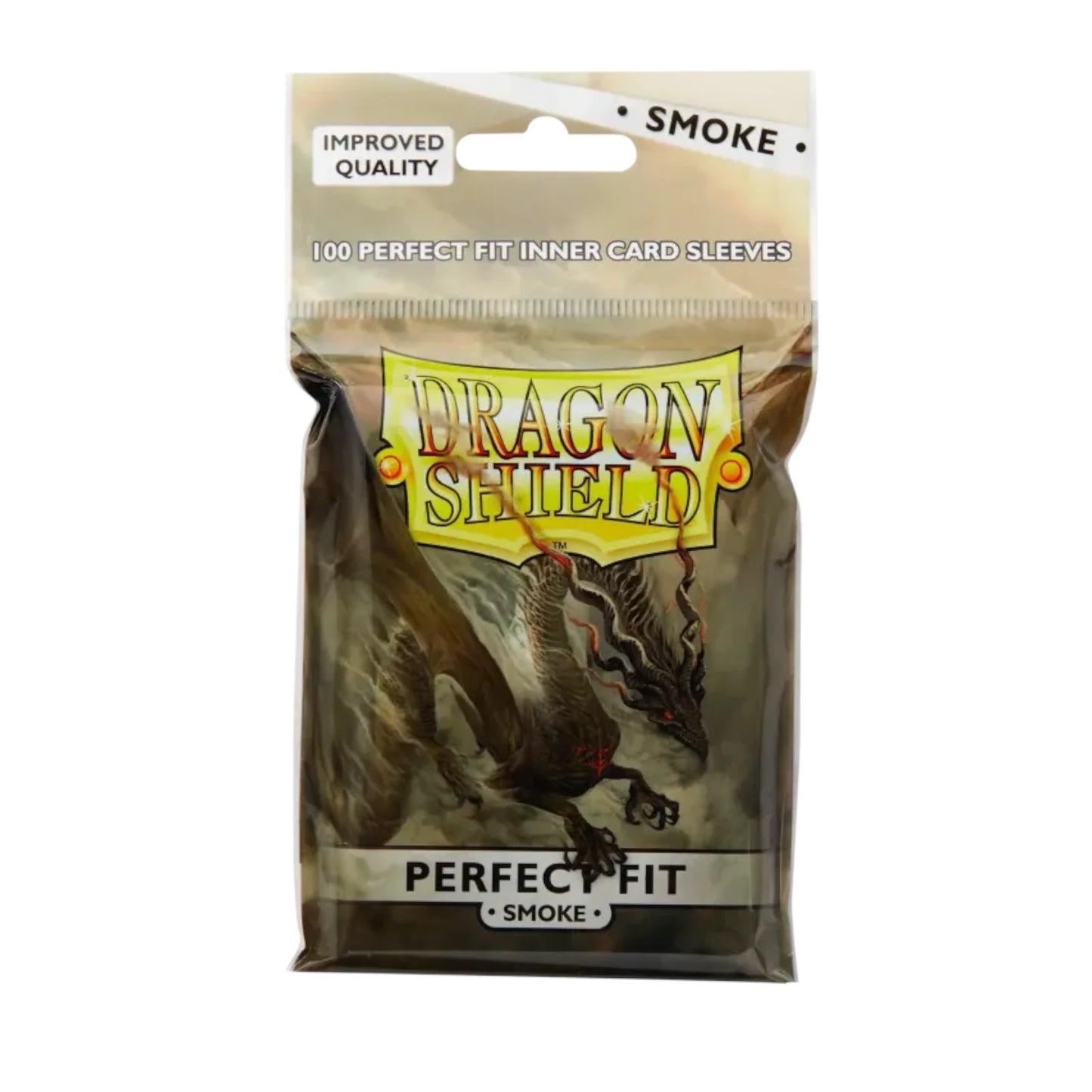 Dragon Shield Perfect Fit Smoke - 100 Toploading Inner Sleeves