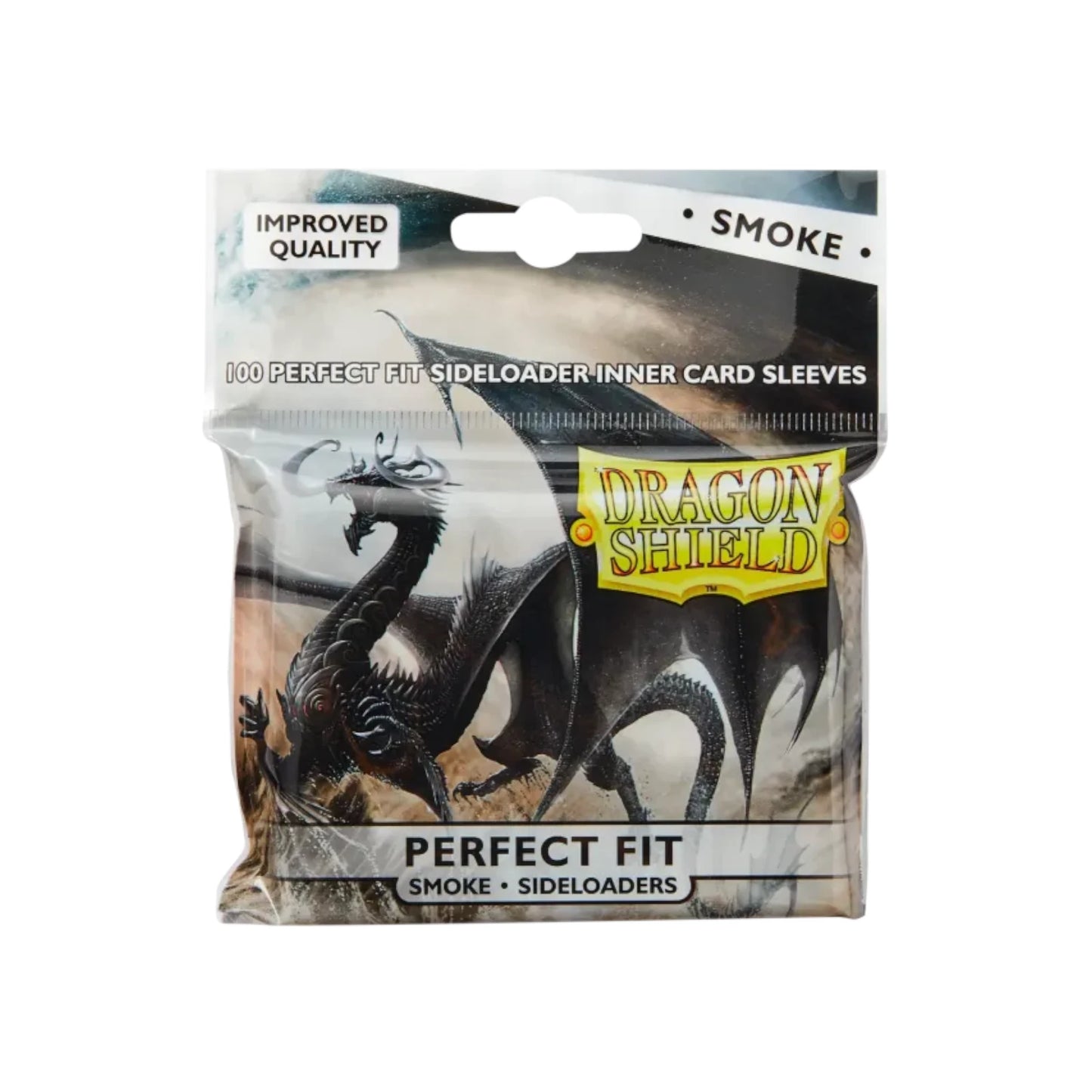 Dragon Shield Perfect Fit Smoke - 100 Sideloading Inner Sleeves
