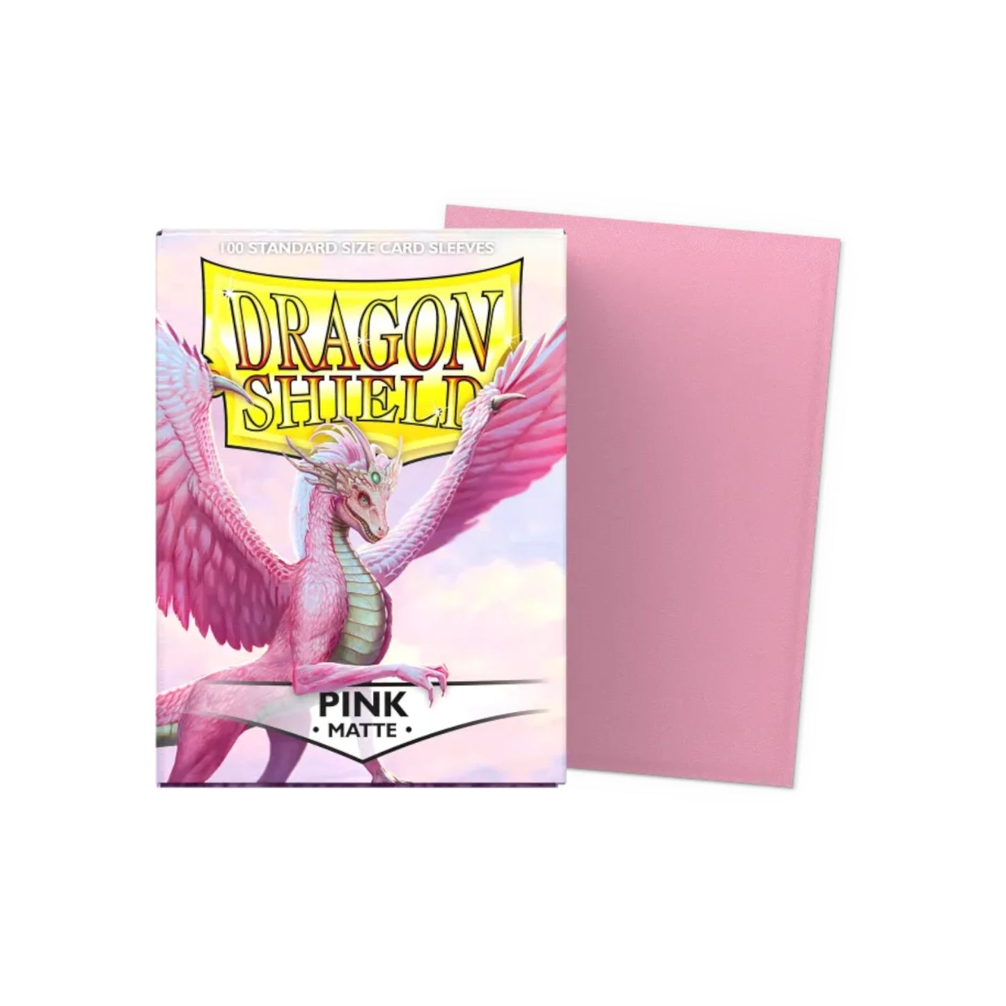 Dragon Shield Pink - 100 Matte Sleeves