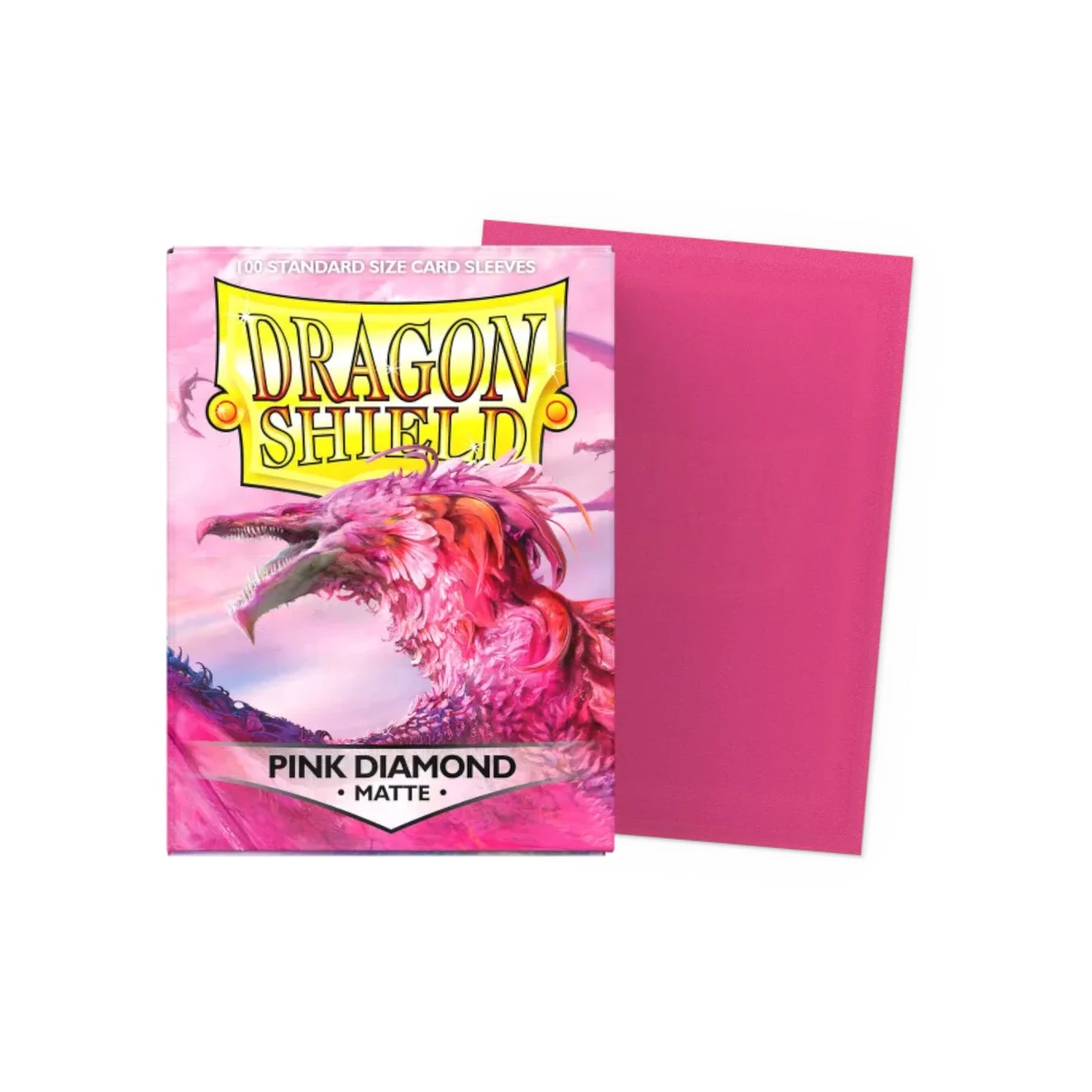 Dragon Shield Pink Diamond - 100 Matte Sleeves