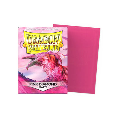Dragon Shield Pink Diamond - 100 Matte Sleeves