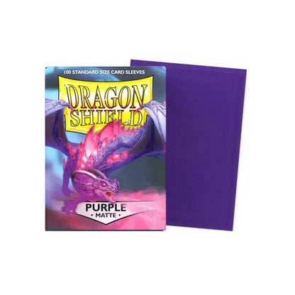 Dragon Shield Purple - 100 Matte Sleeves