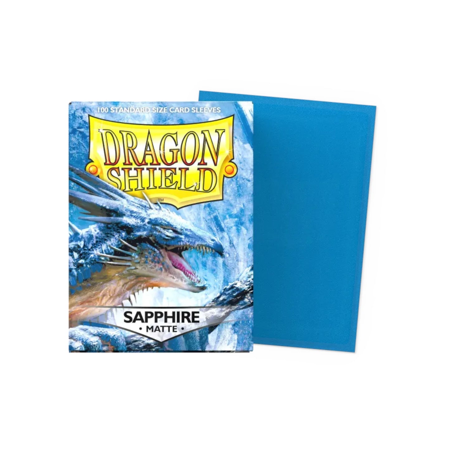 Dragon Shield Sapphire - 100 Matte Sleeves