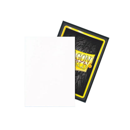 Dragon Shield Snow - 100 Matte Dual Sleeves