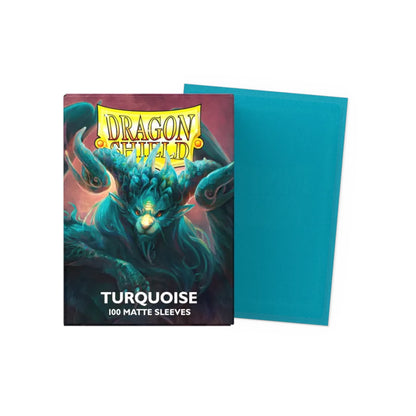 Dragon Shield Turquoise - 100 Matte Sleeves