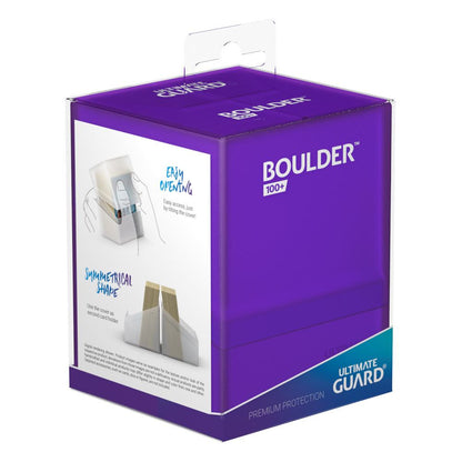 Ultimate Guard Boulder Deck Case 100+ amethyst