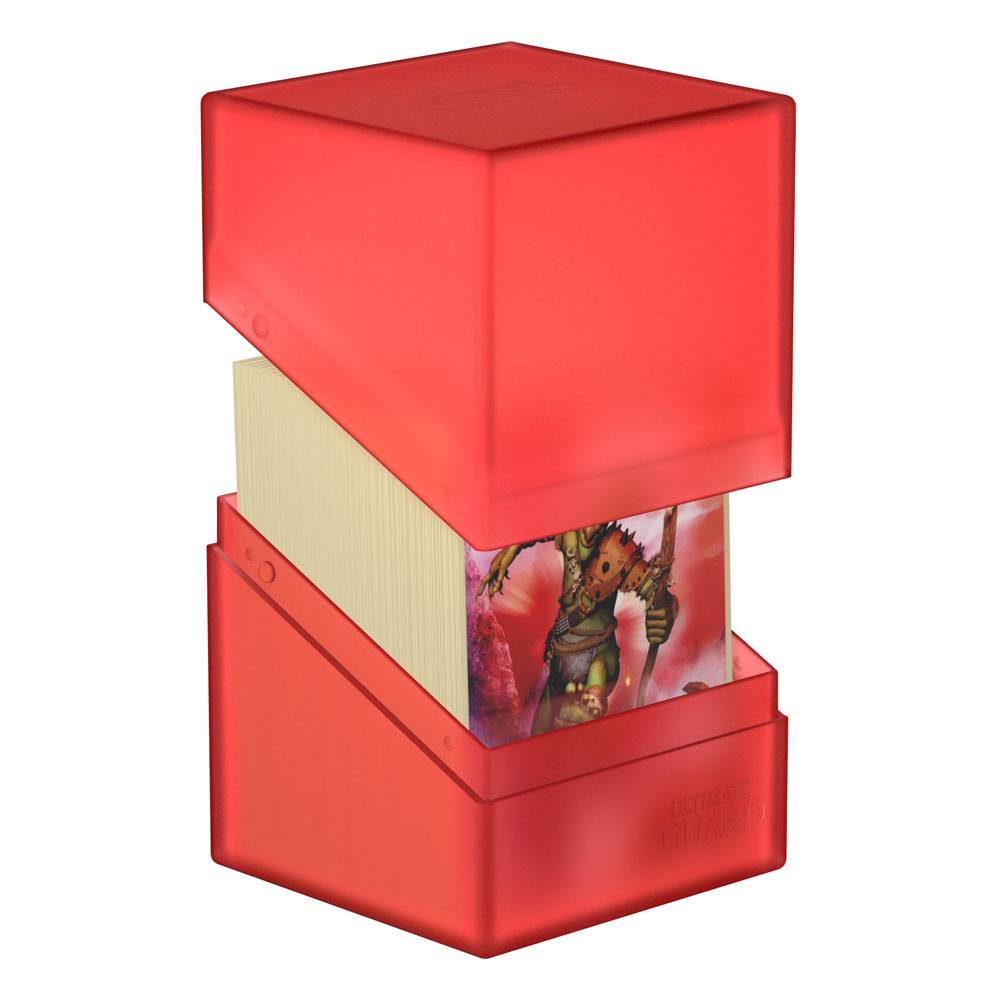 Ultimate Guard Boulder Deck Case 100+ ruby
