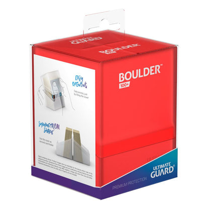 Ultimate Guard Boulder Deck Case 100+ ruby