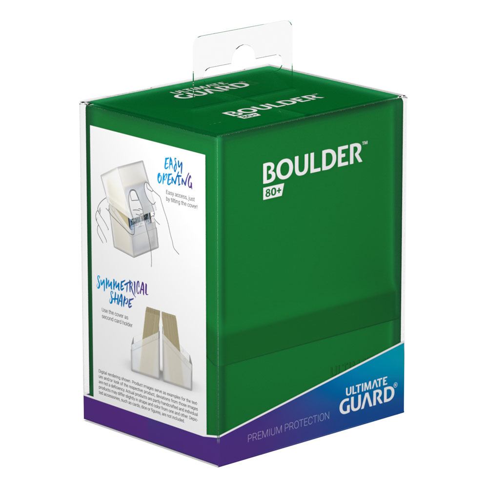 Ultimate Guard Boulder Deck Case 80+ emerald