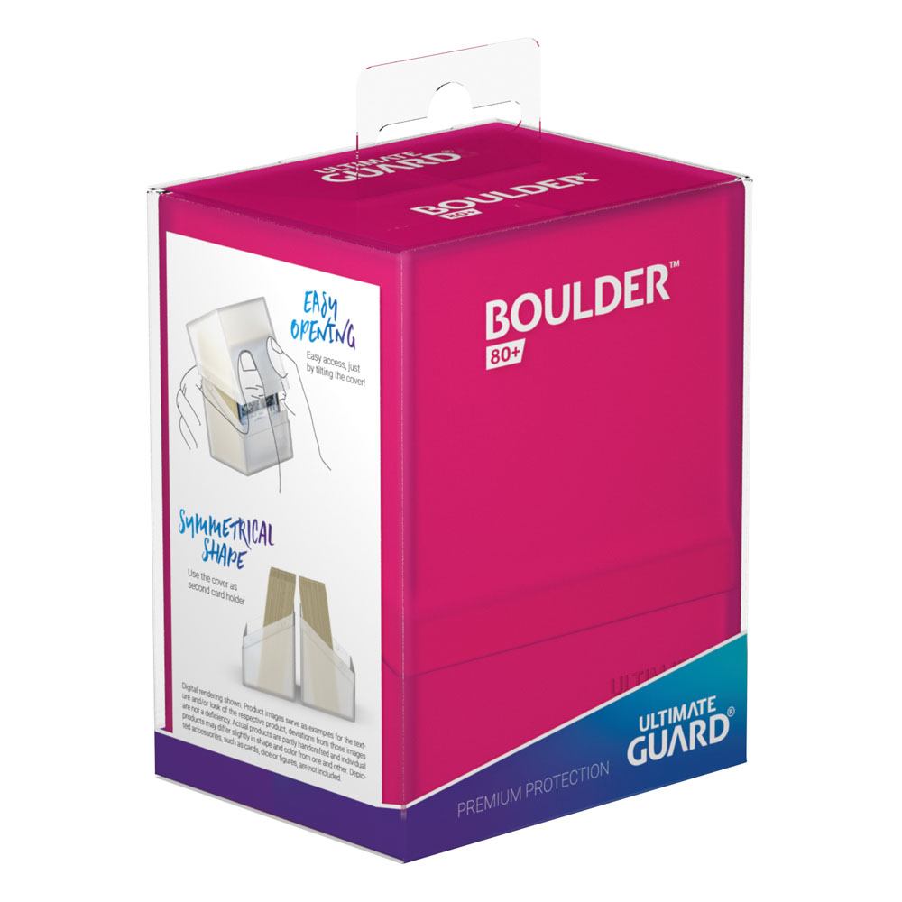 Ultimate Guard Boulder Deck Case 80+ rhodonite