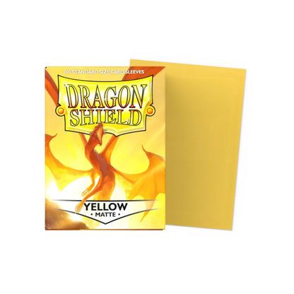 Dragon Shield Yellow - 100 Matte Sleeves